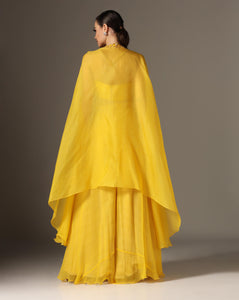 Mughal Jali Cape Set