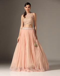Mughal Jali Lehenga Set