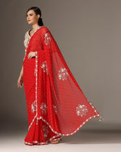 Load image into Gallery viewer, Pearl Jaal Saree

