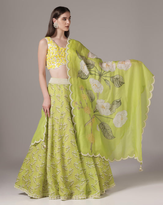 Floral Lehenga