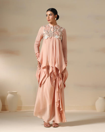 Blush Petal Cascade