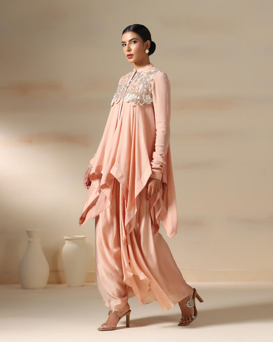 Blush Petal Cascade
