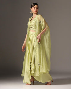 Old Rose Cape Set
