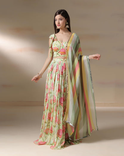 Garden Bloom Lehenga
