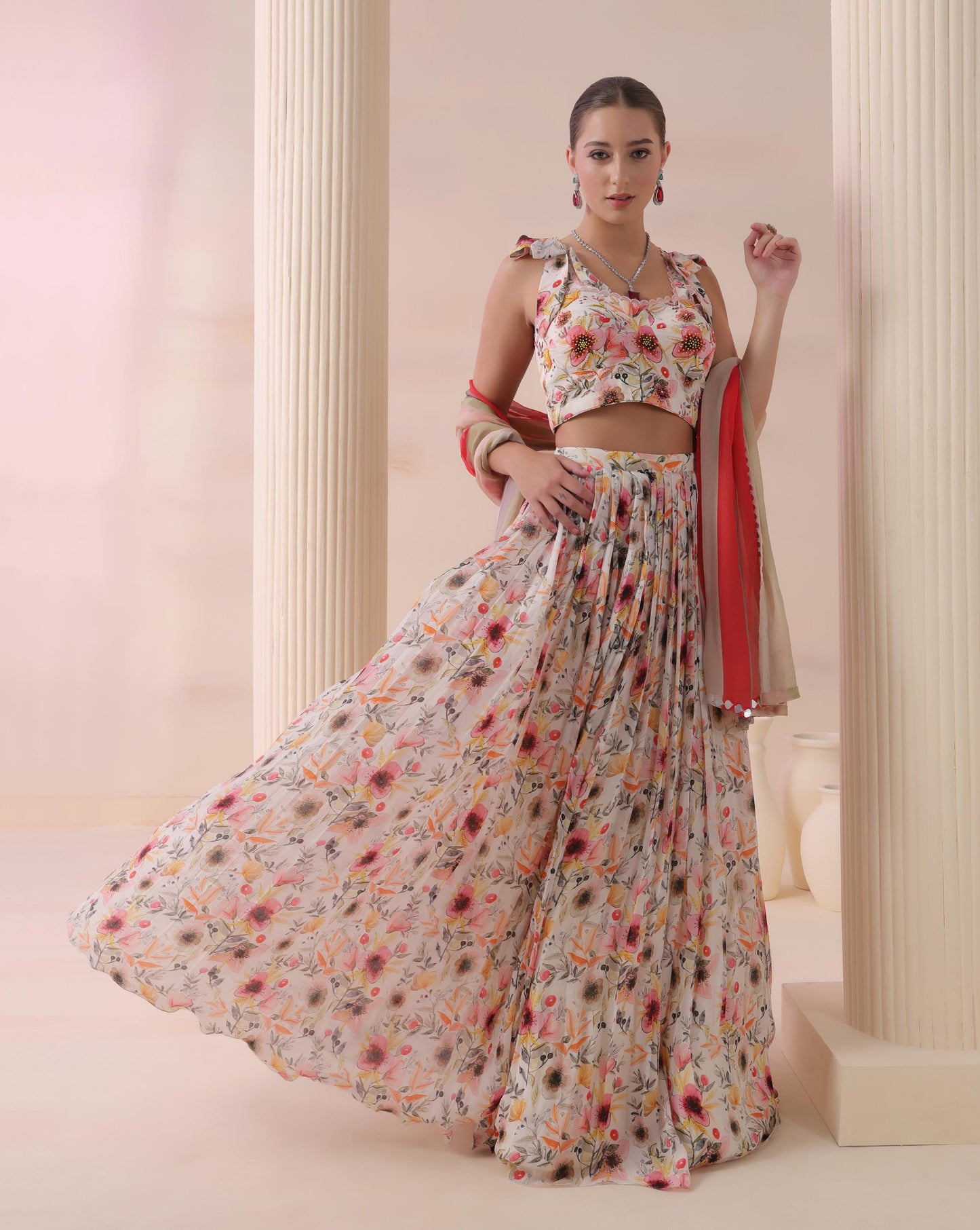 Blooming Radiance Lehenga Set