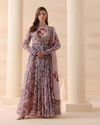 Blooming Grace Anarkali