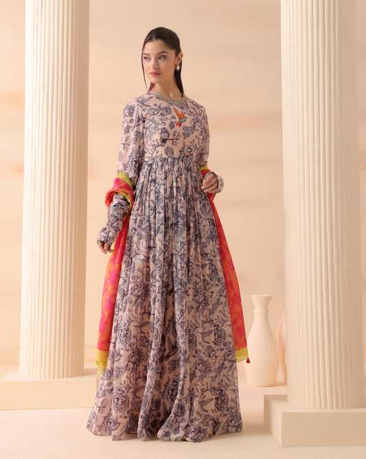 Twilight Garden Anarkali