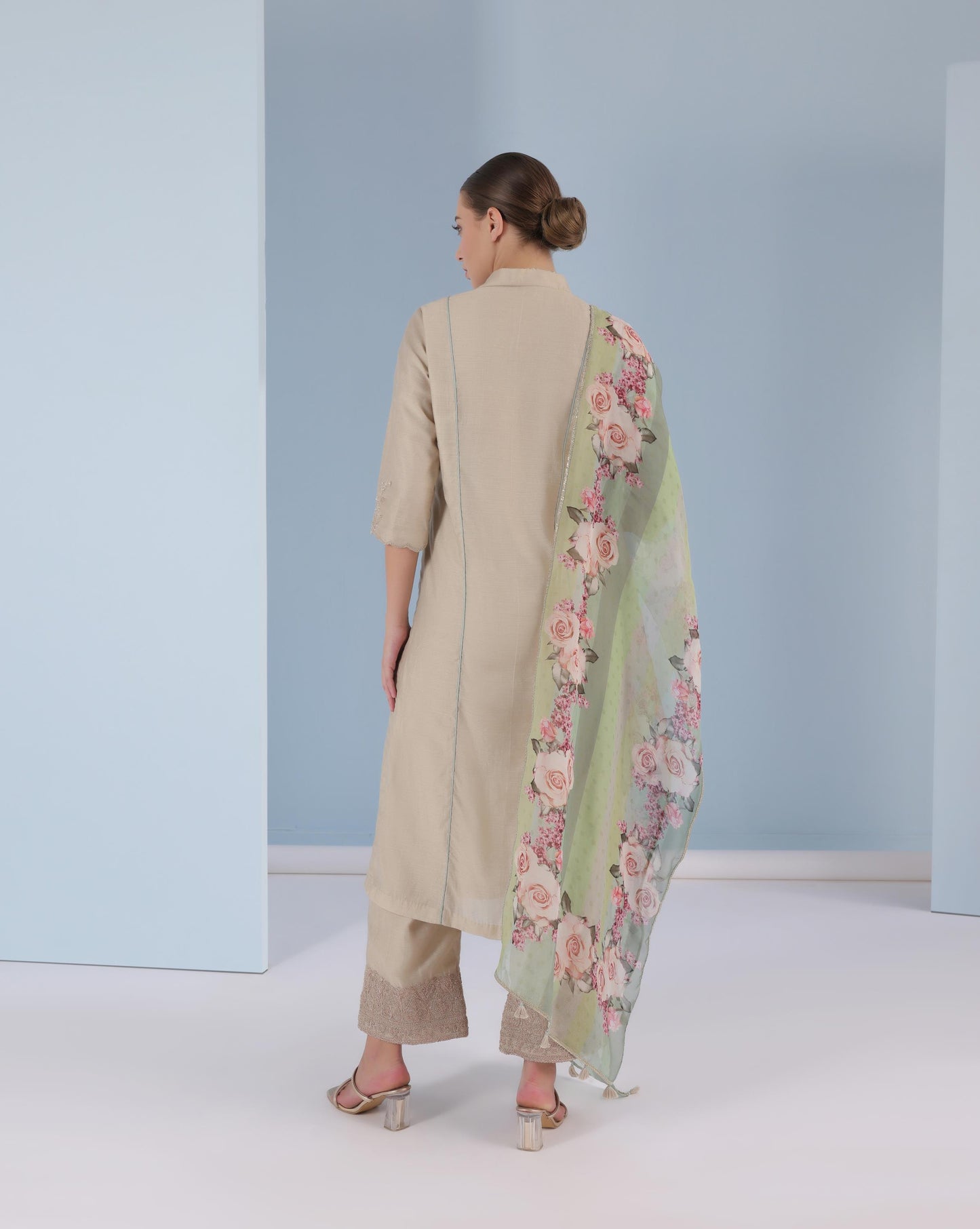 Ethereal Bloom Kurta Set
