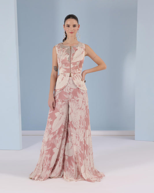 Blush Reverie Palazzo Set
