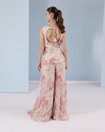 Blush Reverie Palazzo Set