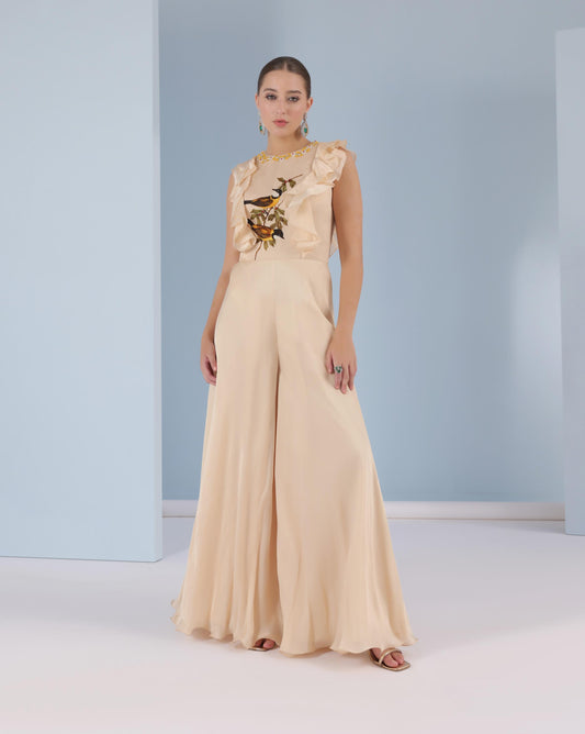 Songbird Ruffle Jumpsuit