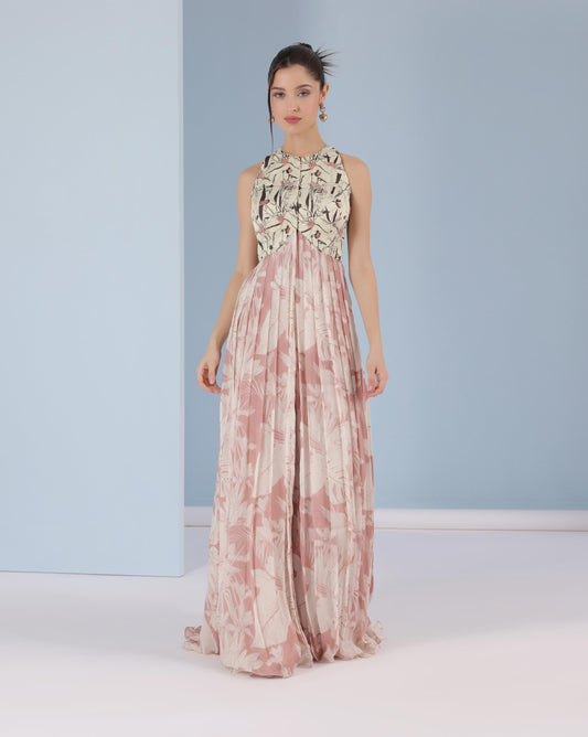 Blush Garden Maxi Dress