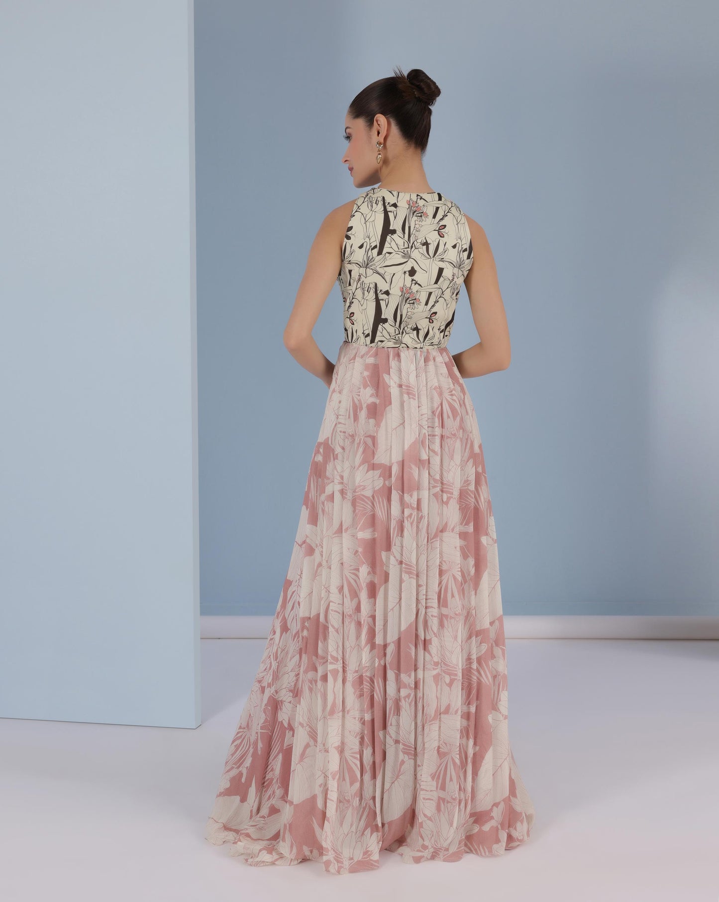 Blush Garden Maxi Dress