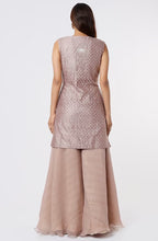 Load image into Gallery viewer, Gallnut Colored Embroidered Jacket Set
