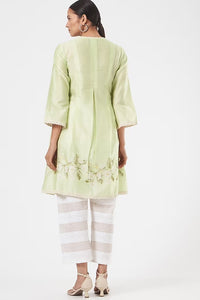 Emerald Green Printed Kurta Set