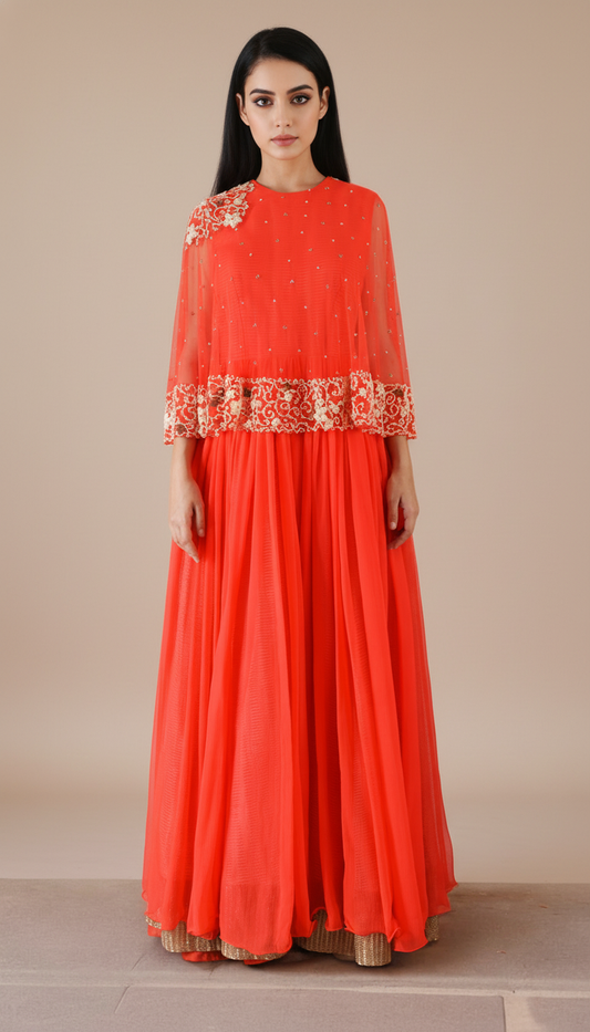 EMBROIDERED TOP & PALAZZOS