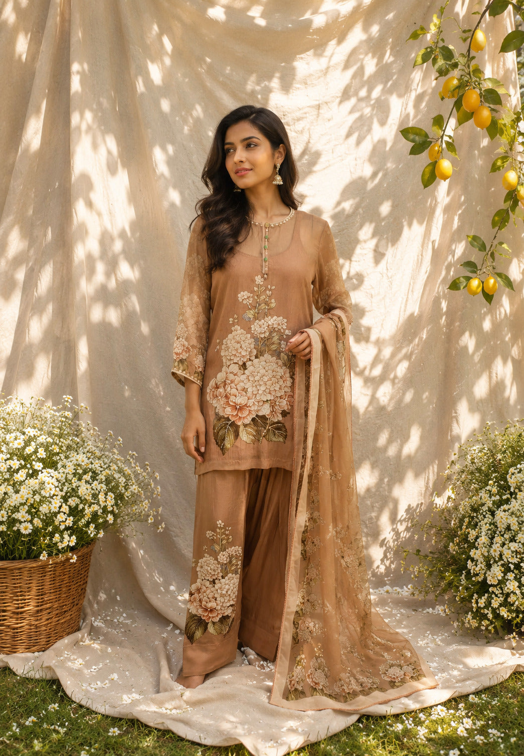 The Hydrangea Kurta Set