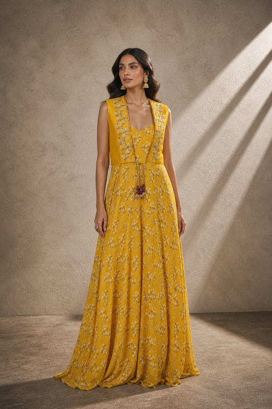 Marigold Meadow Jacket Set