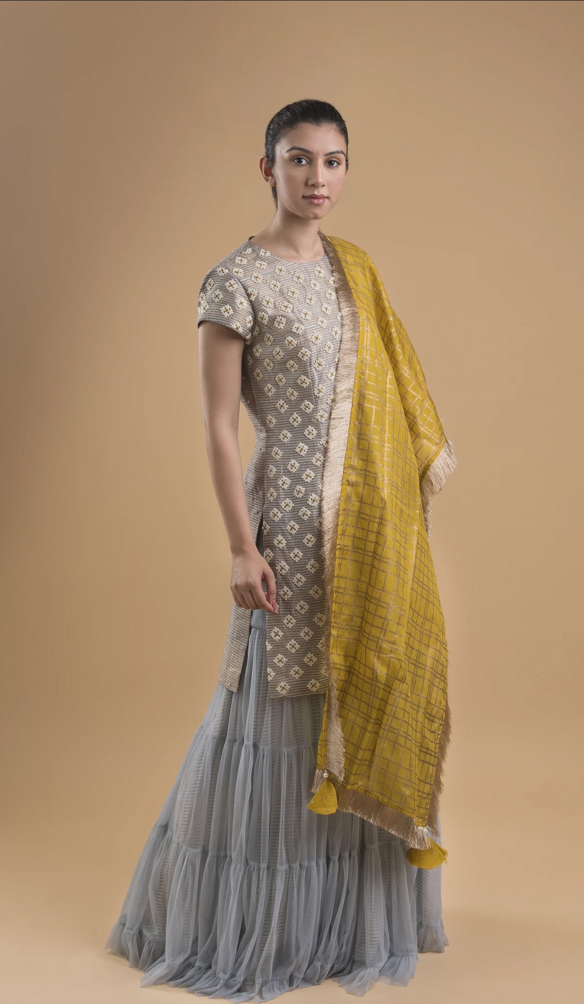 GEOMETRIC BOOTI SUIT SHARRAA