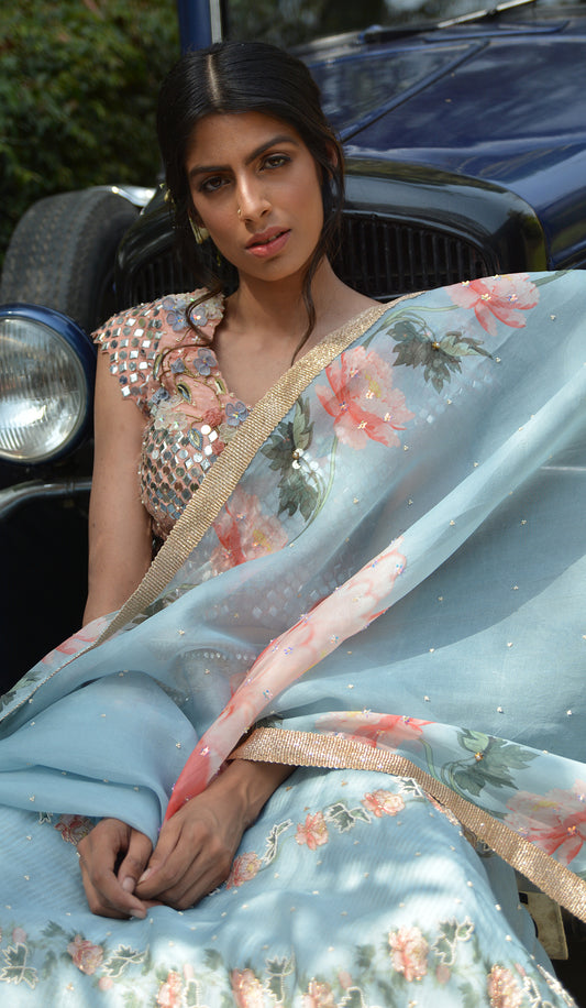 PRINTED LEHENGA SET