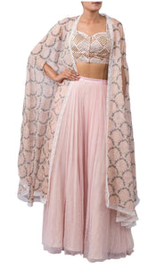 Pink Light Lehenga