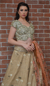 EMBROIDERED LEHENGA