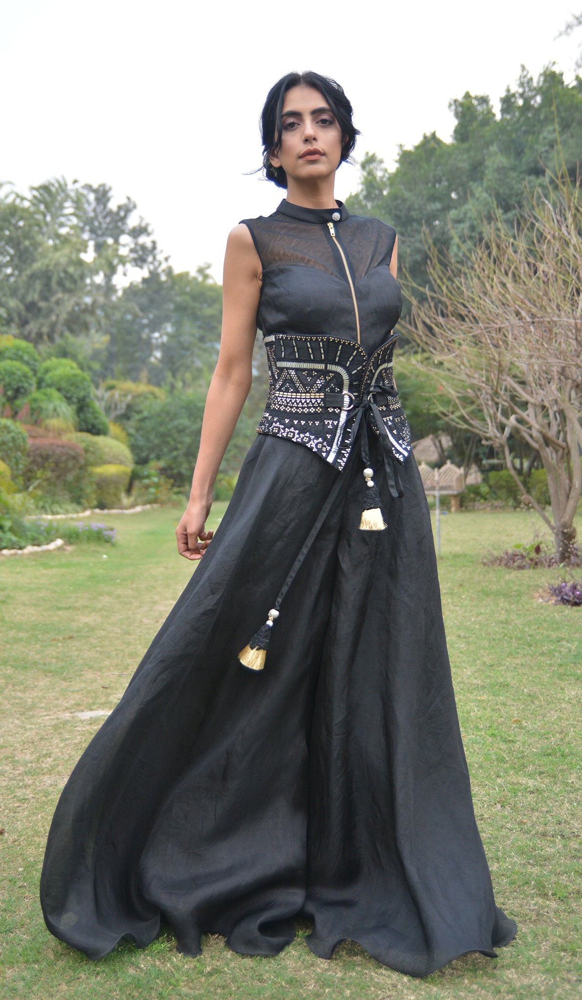 GEOMETRIC BOOTI JUMPSUIT