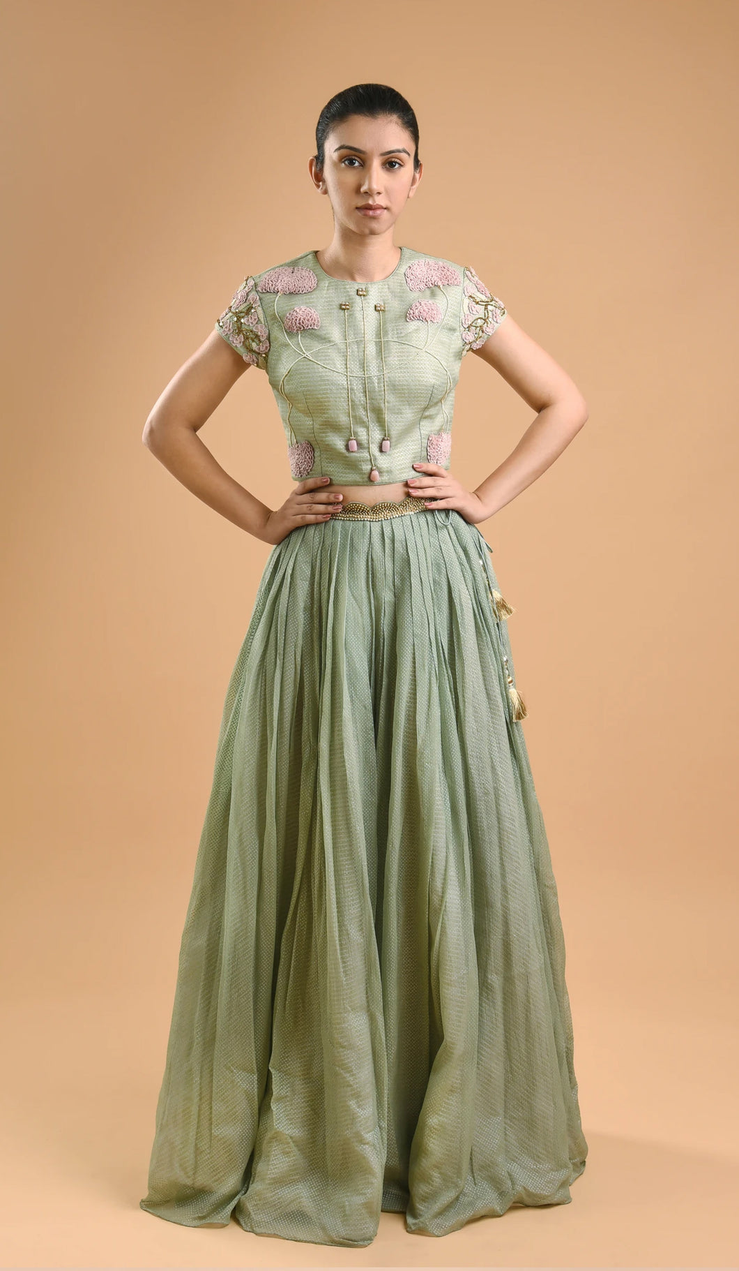 CROP TOP - PALAZZO