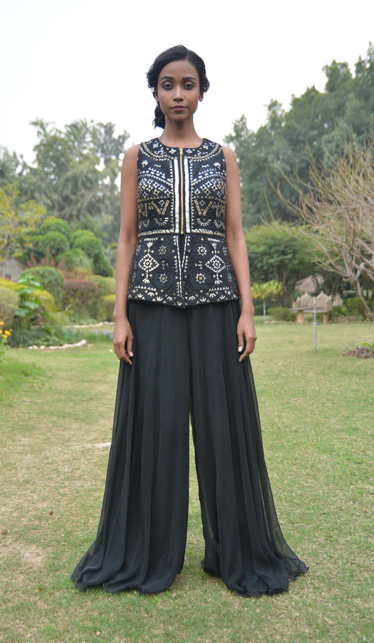 GEOMETRIC BOOTI JUMPSUIT