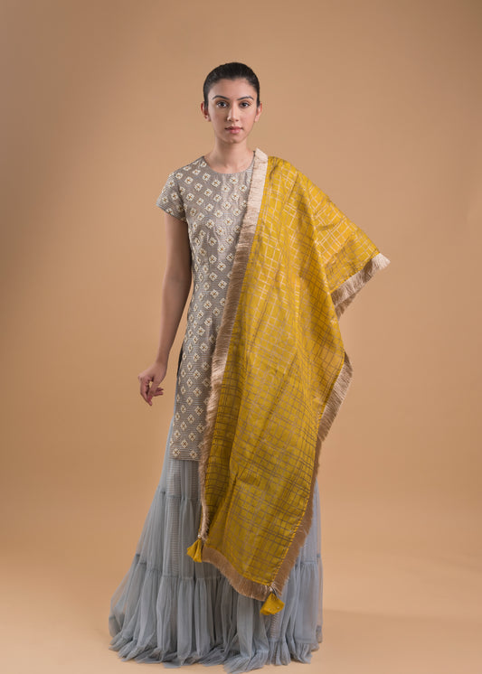 GEOMETRIC BOOTI SUIT SHARRAA