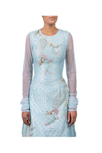 Load image into Gallery viewer, JAPANESE CIRCLE EMBROIDERED SUIT SHARARA
