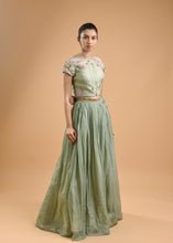 Load image into Gallery viewer, CROP TOP - PALAZZO
