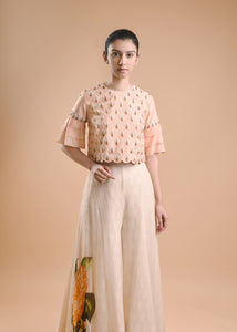 CROPTOP PALAZZO SET