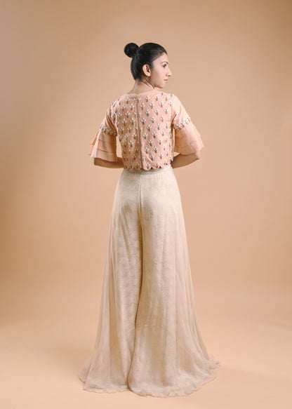 CROPTOP PALAZZO SET