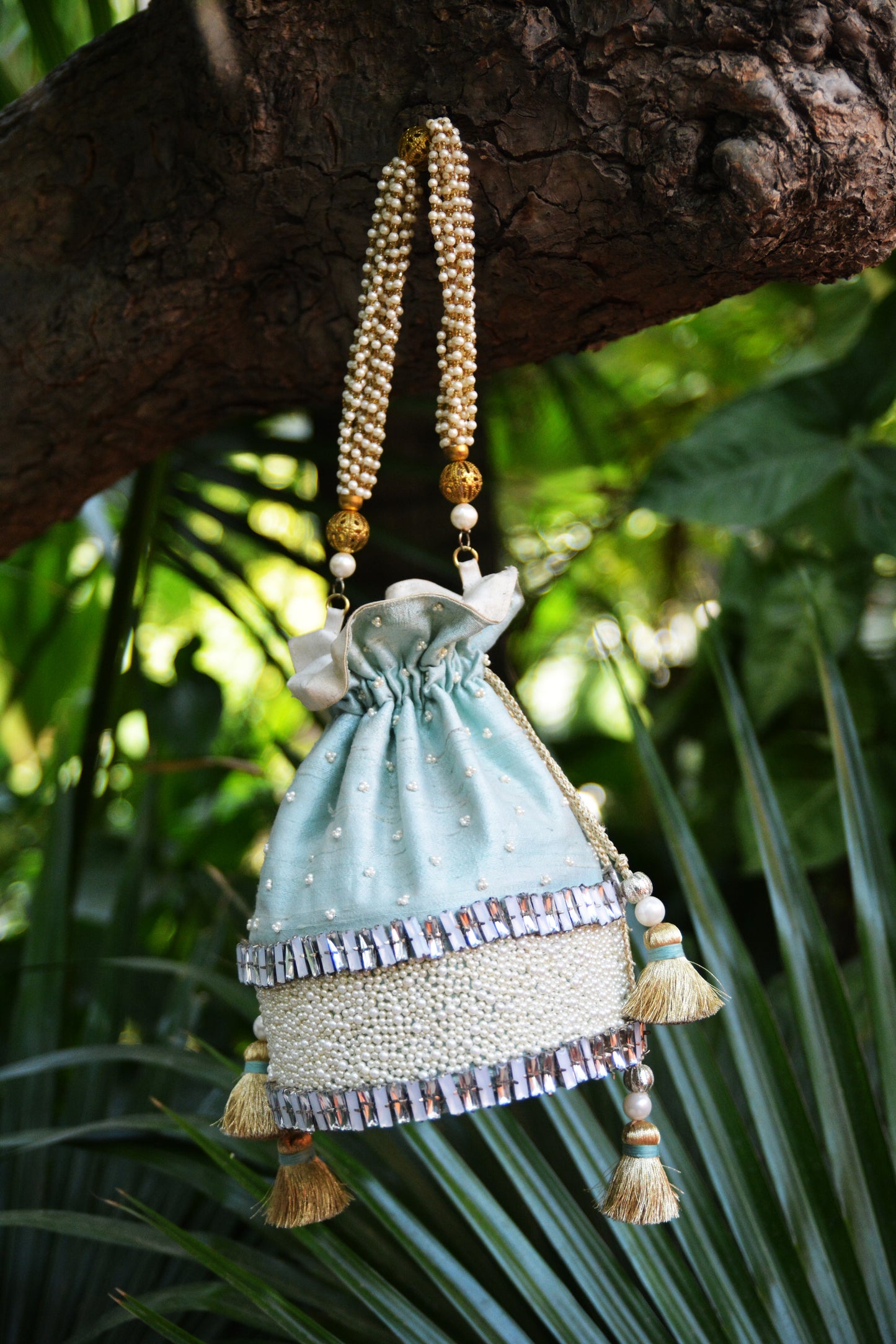 Hand Embroidered Potli
