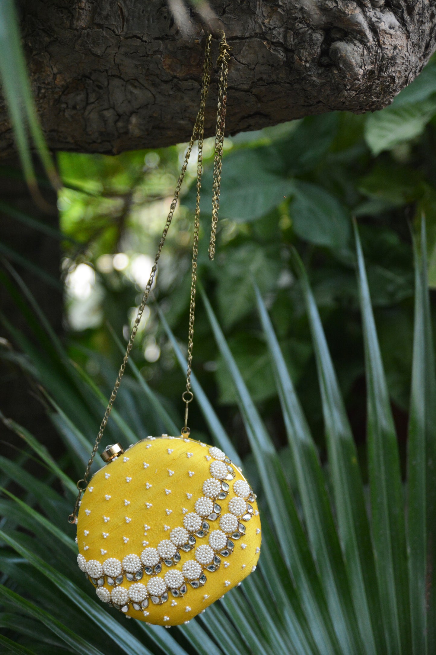 Hand Embroidered Clutch