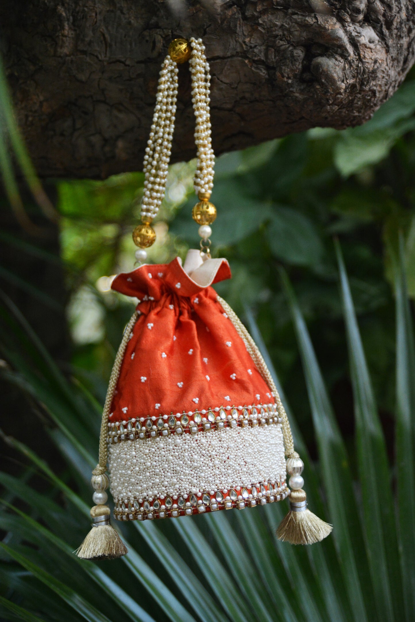Hand Embroidered Potli