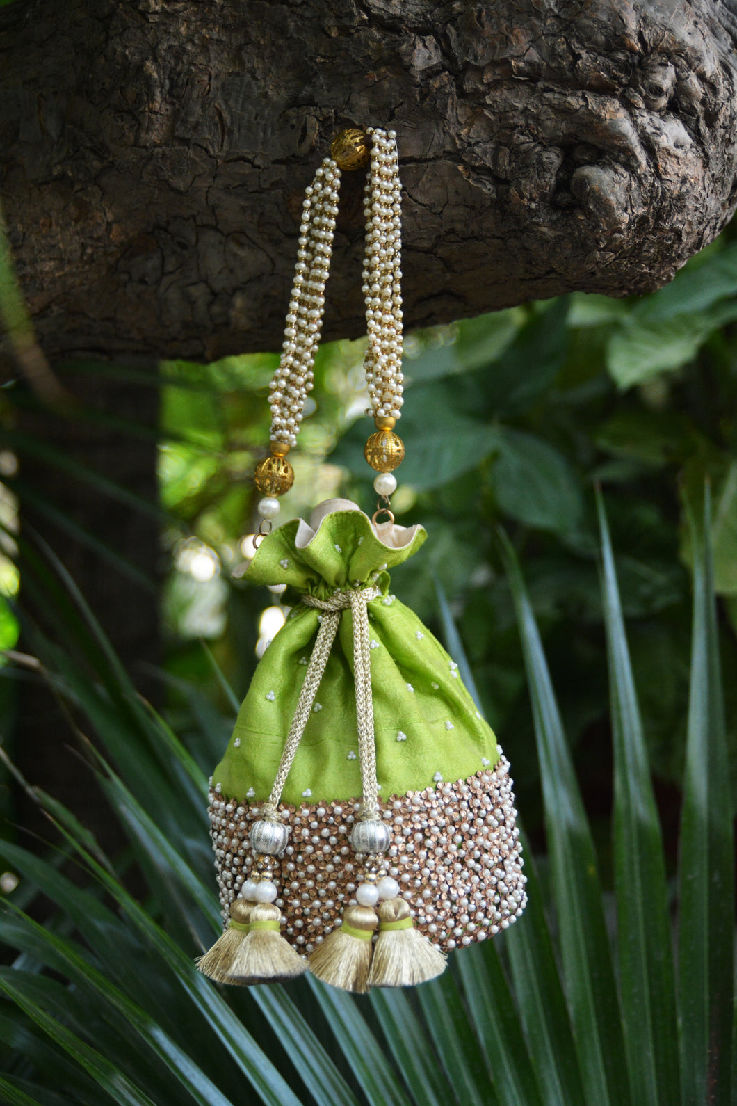 Hand Embroidered Potli