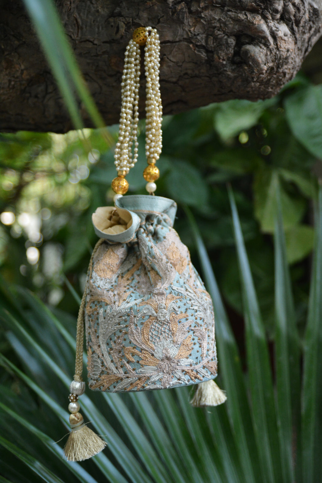 Hand Embroidered Potli