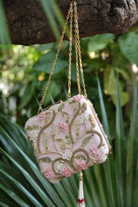 Hand Embroidered Clutch