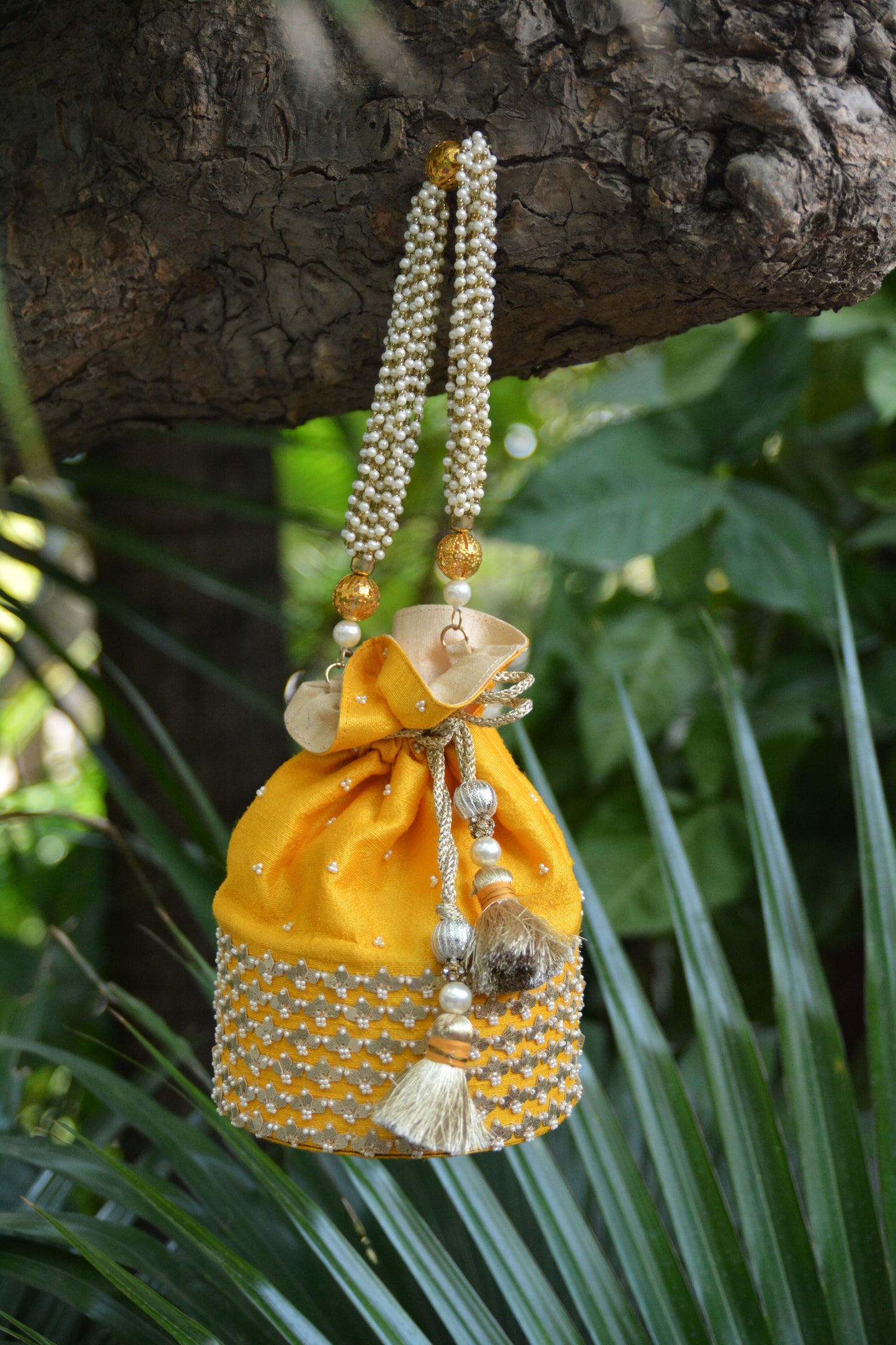 Hand Embroidered Potli