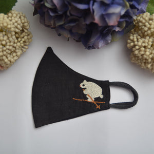Skiing Bear Mask