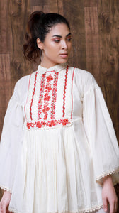 Victorian Pleated Tunic