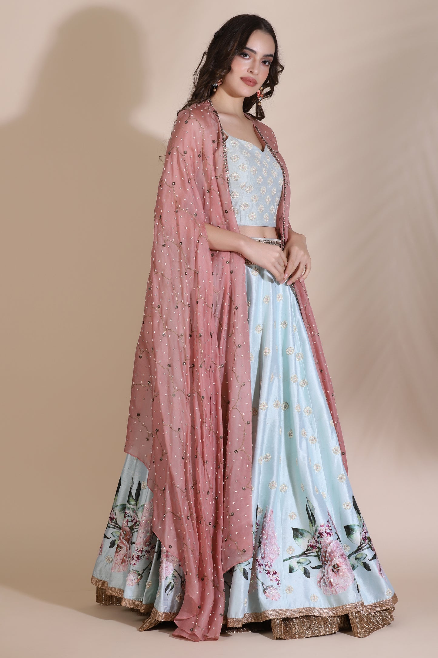 Floral Lehenga