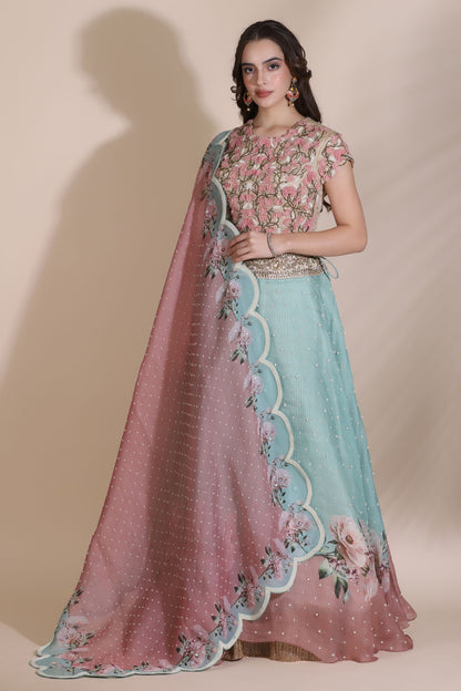 Floral Lehenga 1