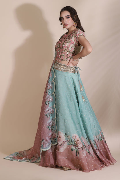 Floral Lehenga 1