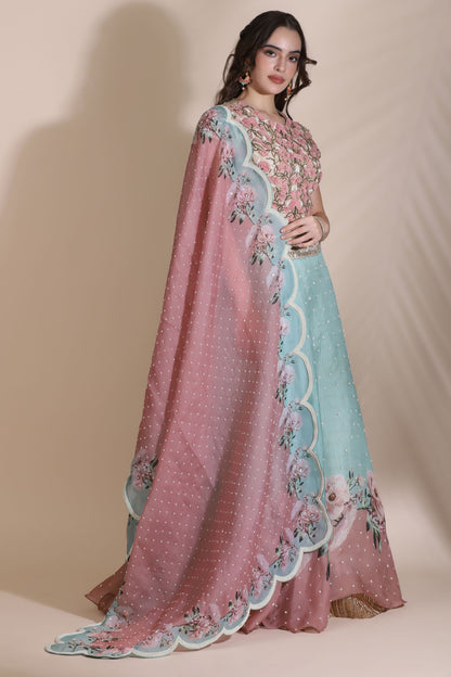 Floral Lehenga 1