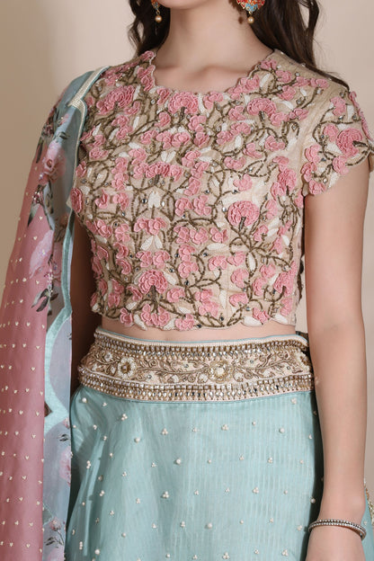 Floral Lehenga 1