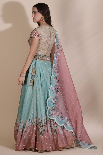 Floral Lehenga 1