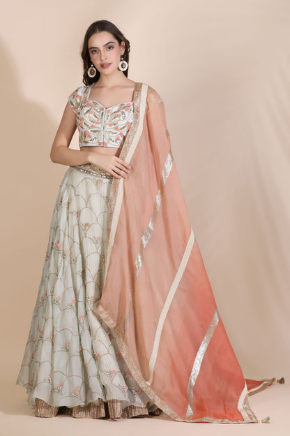 Embroidered Lehenga
